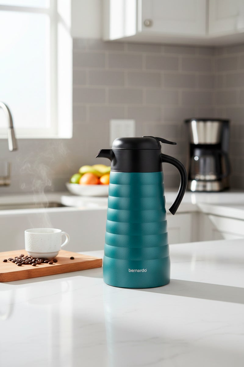 Bernardo Nora 2 Liter Steel Thermos Turquoise (Made in Turkey) - Image 2